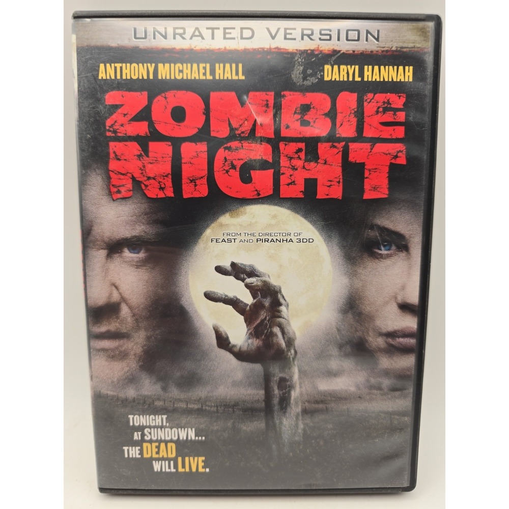 Zombie Night (Horror Unrated DVD, 2013)(Anthony Michael Hall/Daryl Hannah)